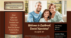 Desktop Screenshot of eastbrookdental.com